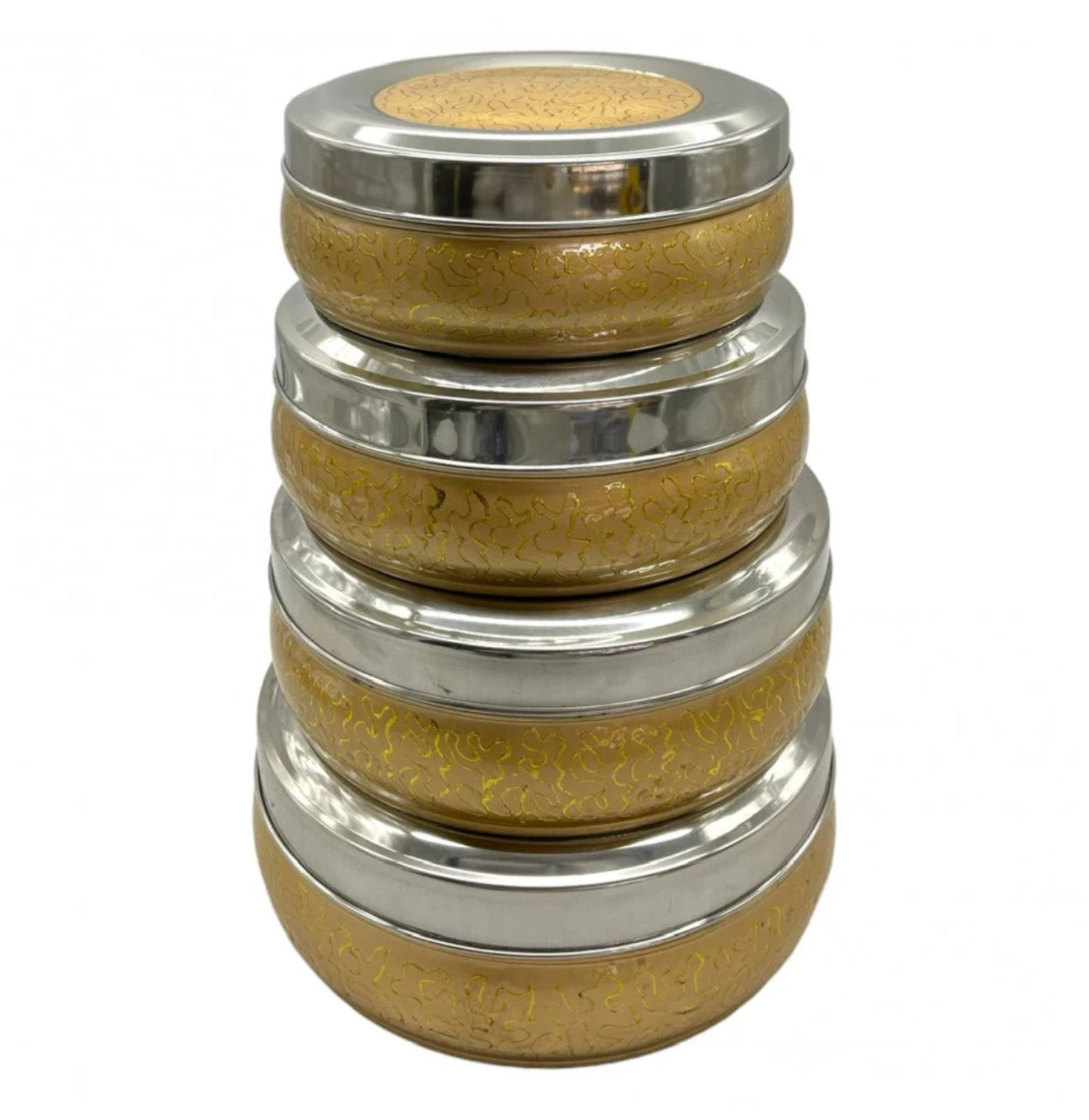 طقم مطبقيات استانلس ستيل – 4 قطع