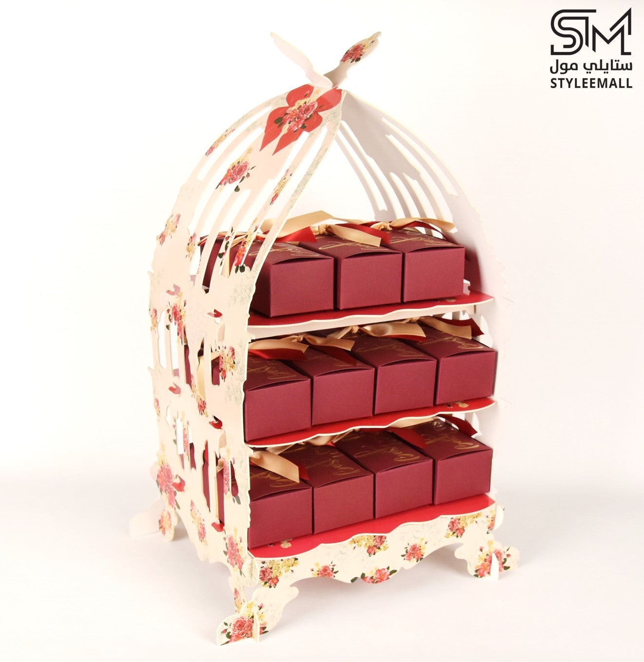 برج توزيعات العود الطبيعي (11 توزيعة فاخرة)