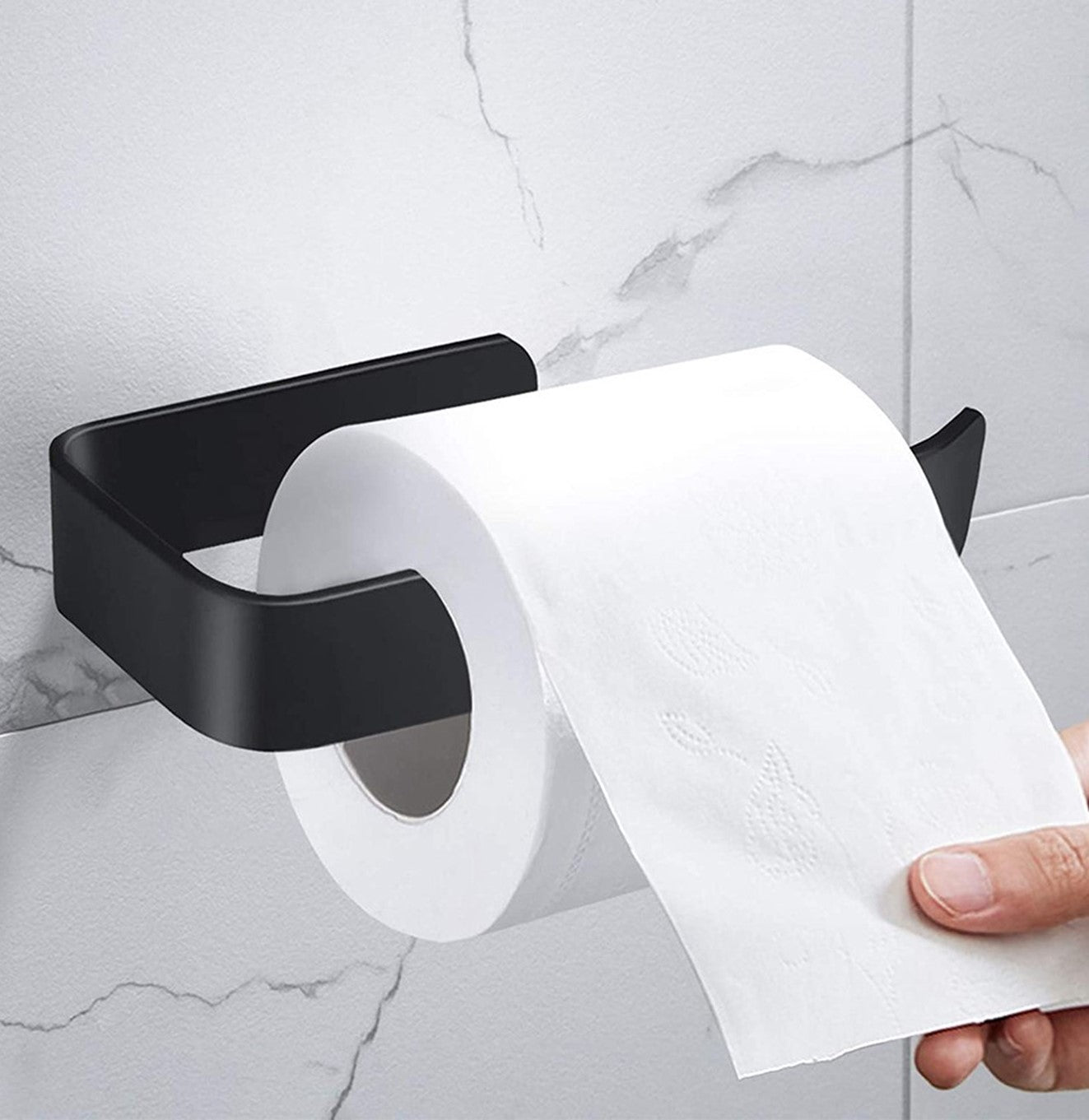 حامل مناديل الحمام ذاتي الالتصاق