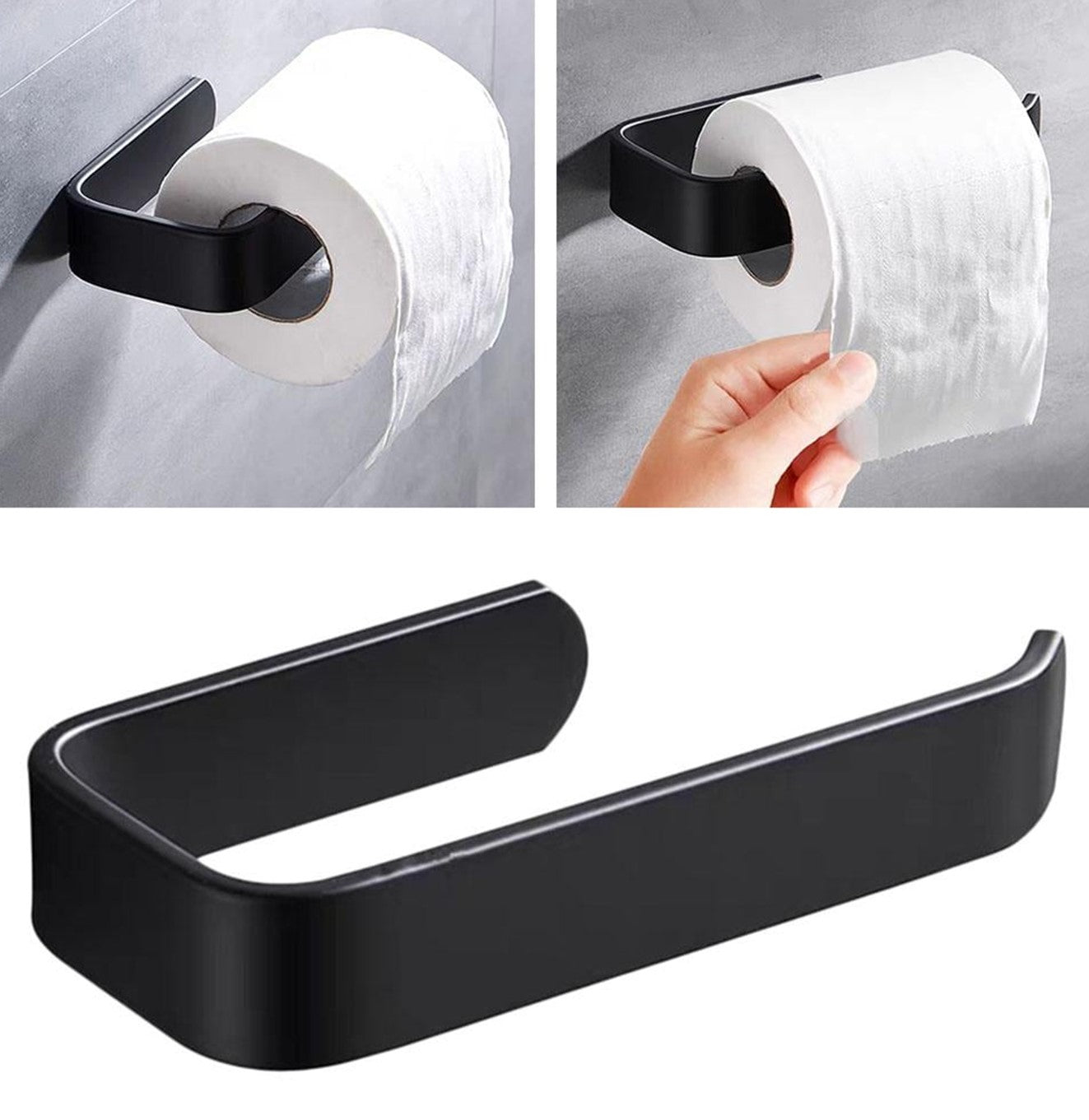 حامل مناديل الحمام ذاتي الالتصاق