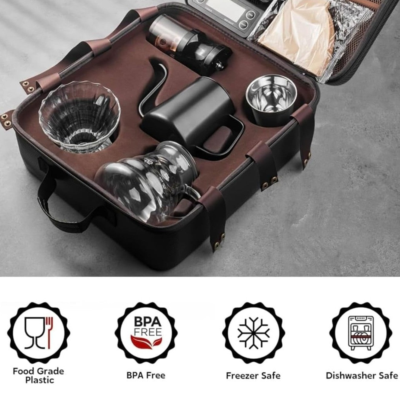 شنطة متكاملة للقهوة المختصة V60