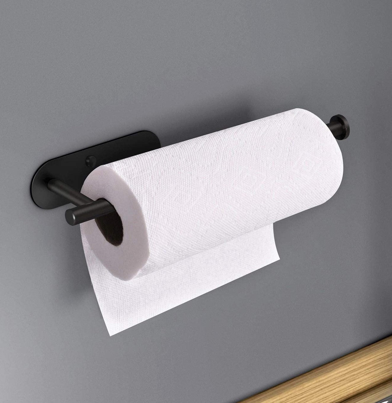 حامل مناشف ورقية ذاتي اللصق