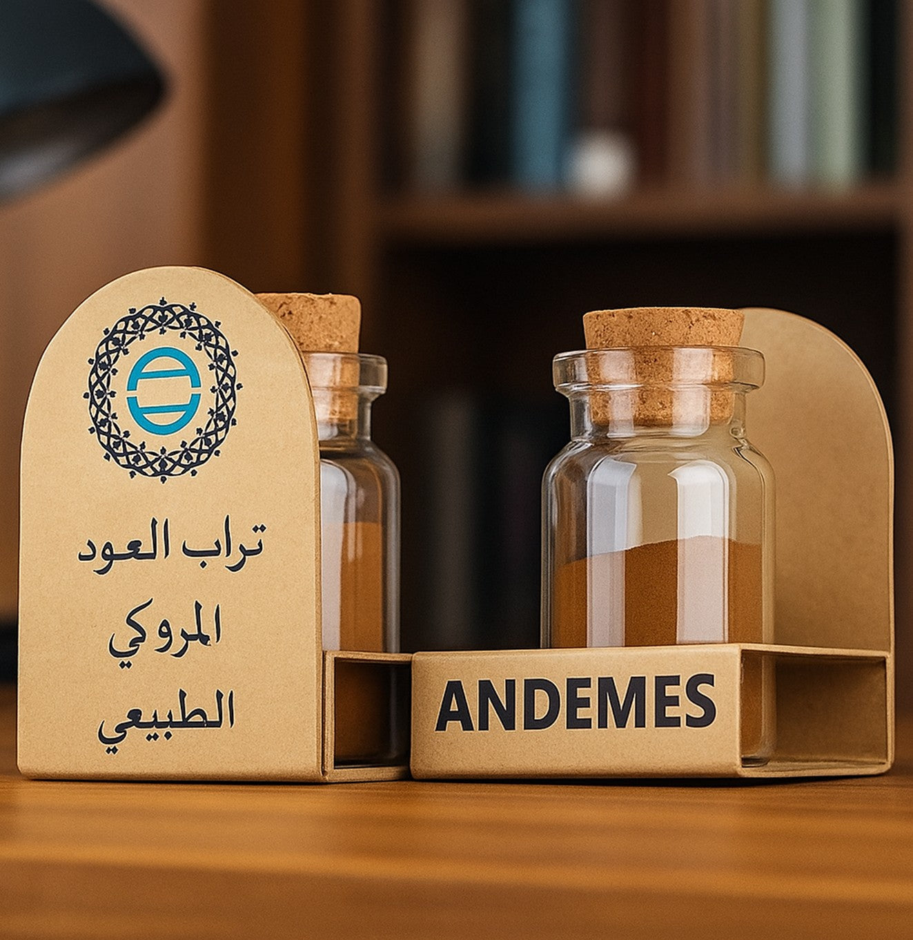 توزيعات العود المروكي الطبيعي (بودر)