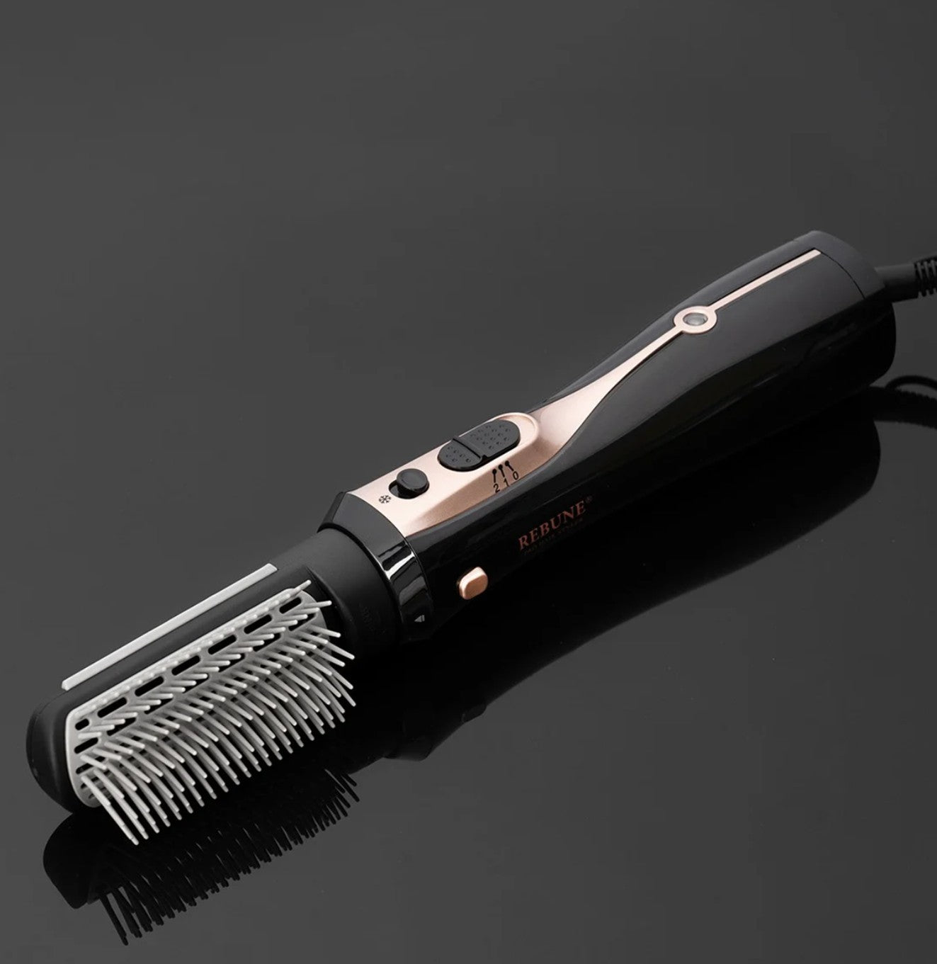 استشوار شعر بفرشة واحدة بتقنية الايونات