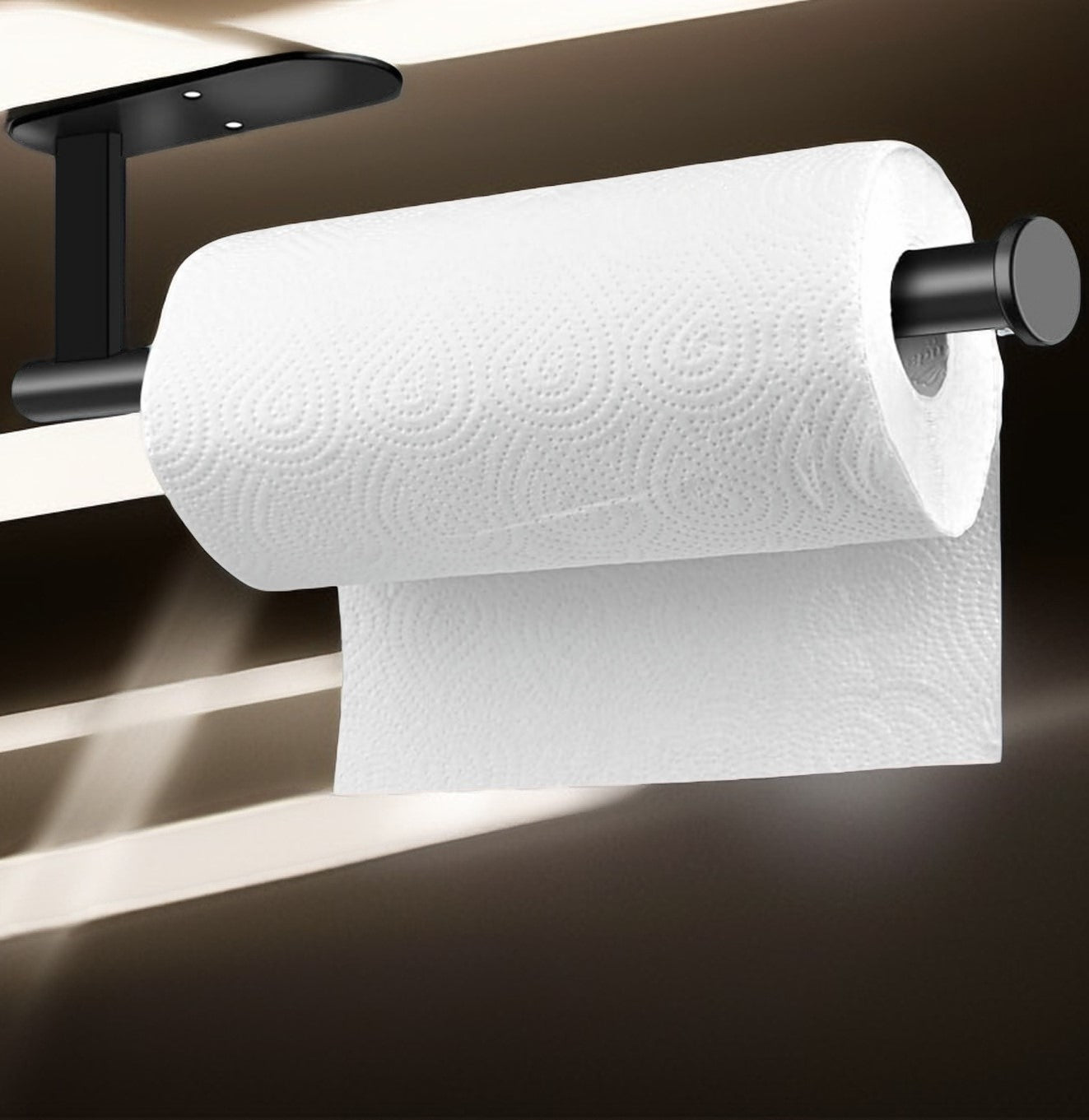 حامل مناشف ورقية ذاتي اللصق