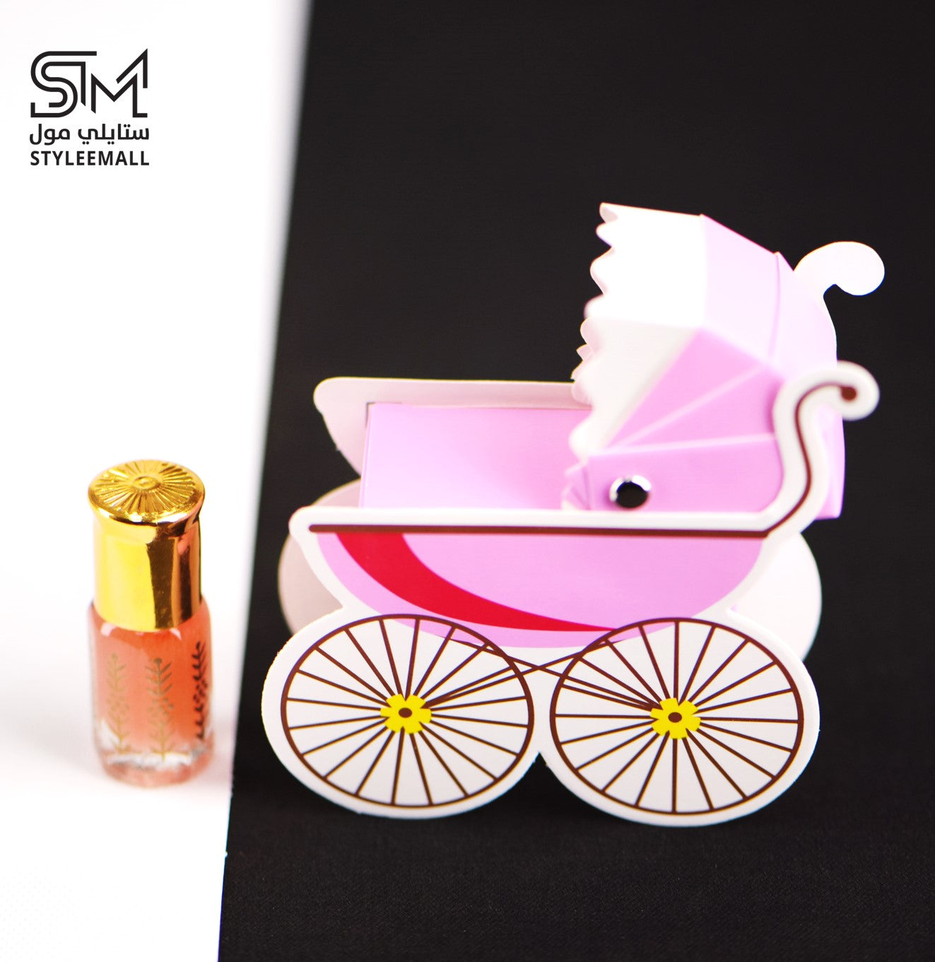 توزيعات إيليت للمواليد البنات (مسك الرمان الفاخر)