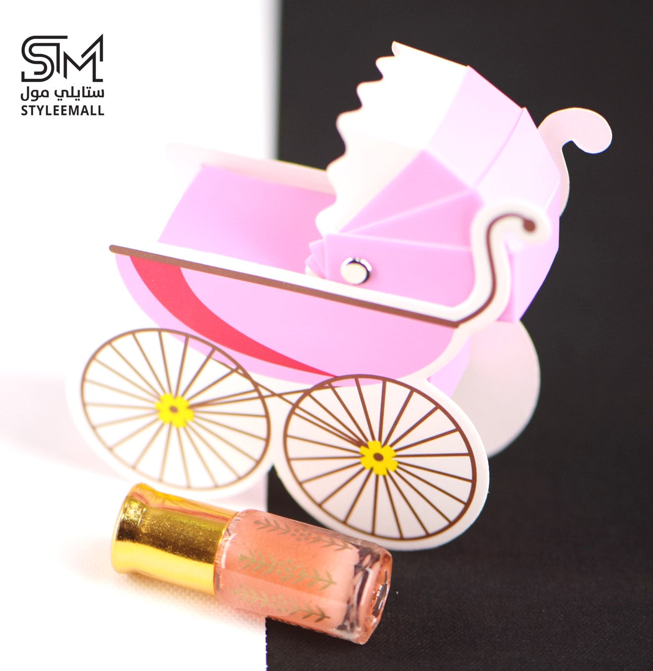 توزيعات إيليت للمواليد البنات (مسك الرمان الفاخر)