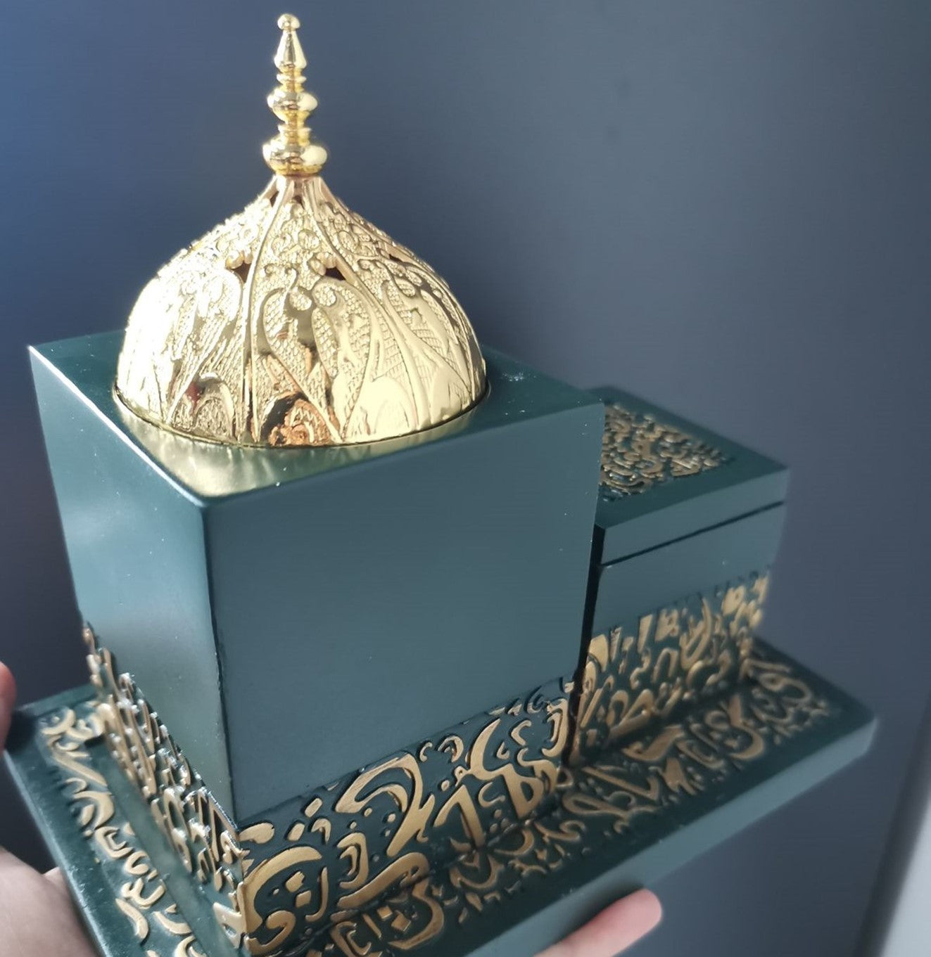 مبخرة السيراميك الفاخرة (ثلاث قطع)