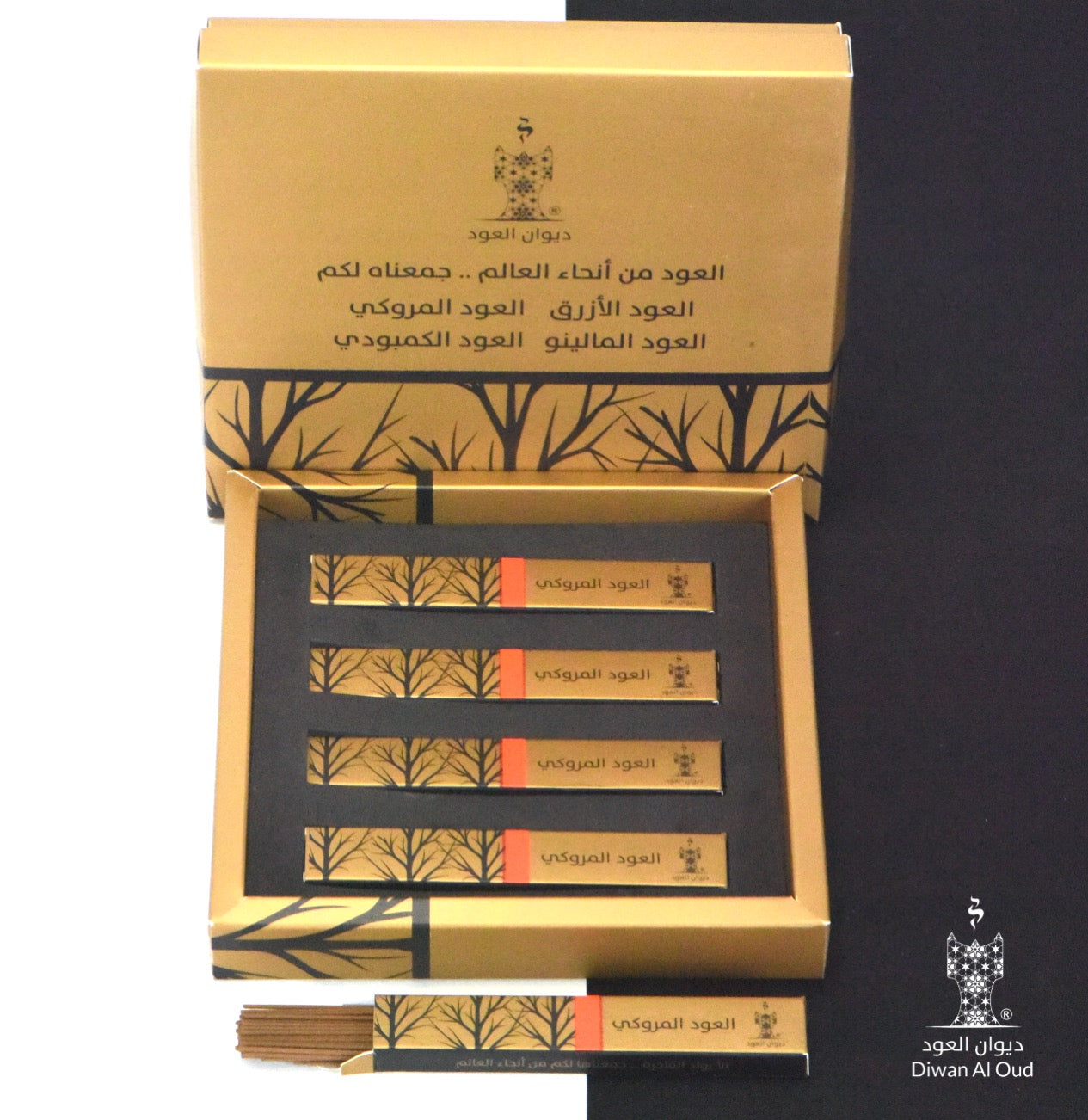 مجموعة العود المروكي (120 عود)