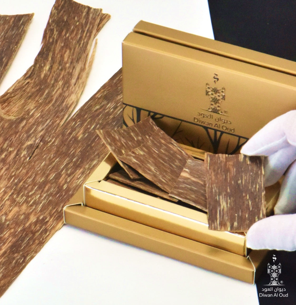 ثلاث علب عود شرائح الفتنامي الطبيعية الفاخرة