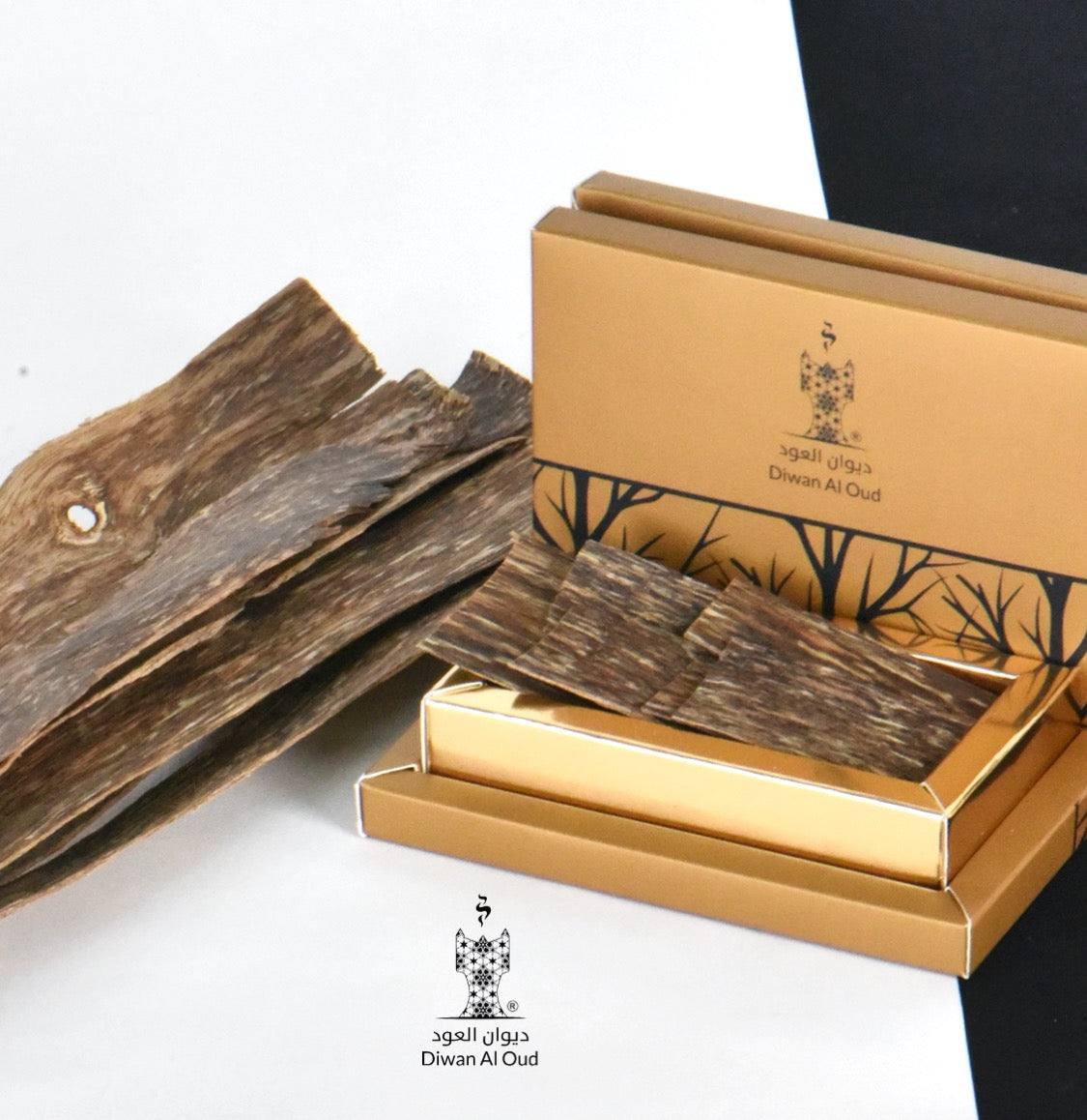 ثلاث علب عود شرائح الفتنامي الطبيعية الفاخرة