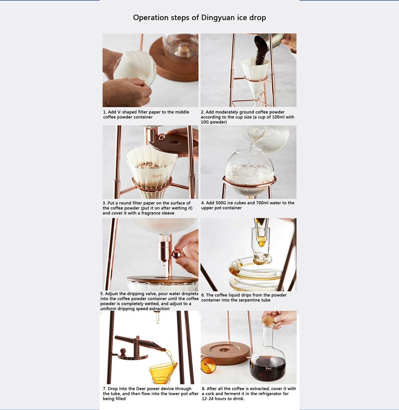 ستاند تقطير القهوة العملاق للمتخصصين