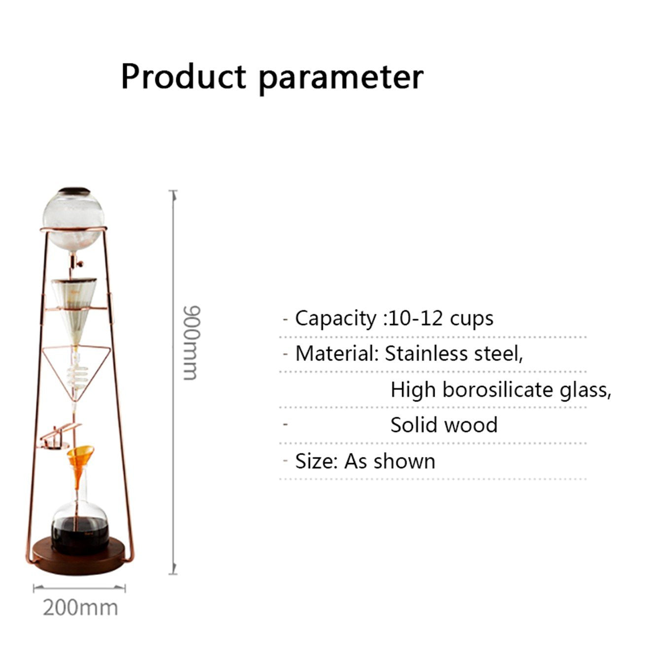 ستاند تقطير القهوة العملاق للمتخصصين