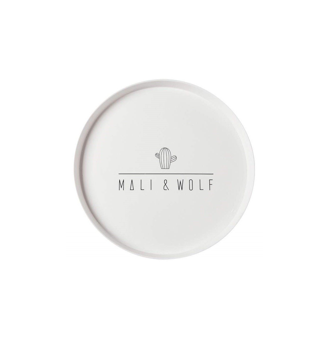 طبق الإفطار المستدير بتصميم أنيق