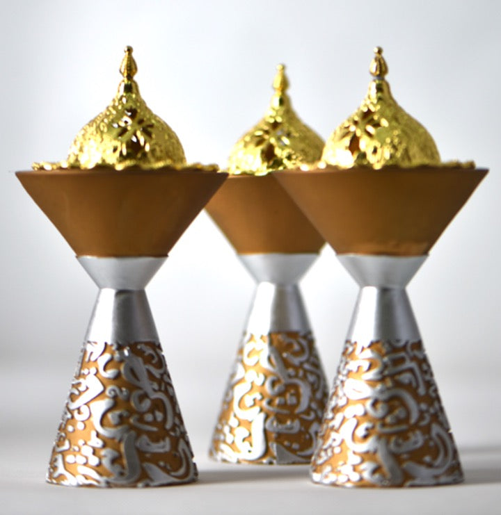 المبخرة الذهبية بتصميم عصري