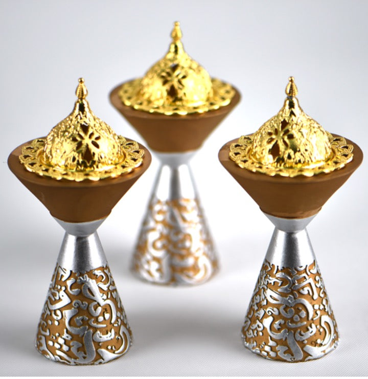 المبخرة الذهبية بتصميم عصري