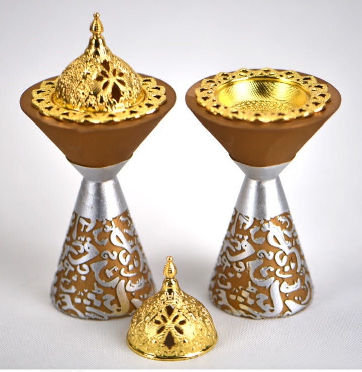 المبخرة الذهبية بتصميم عصري