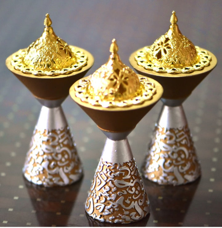 المبخرة الذهبية بتصميم عصري