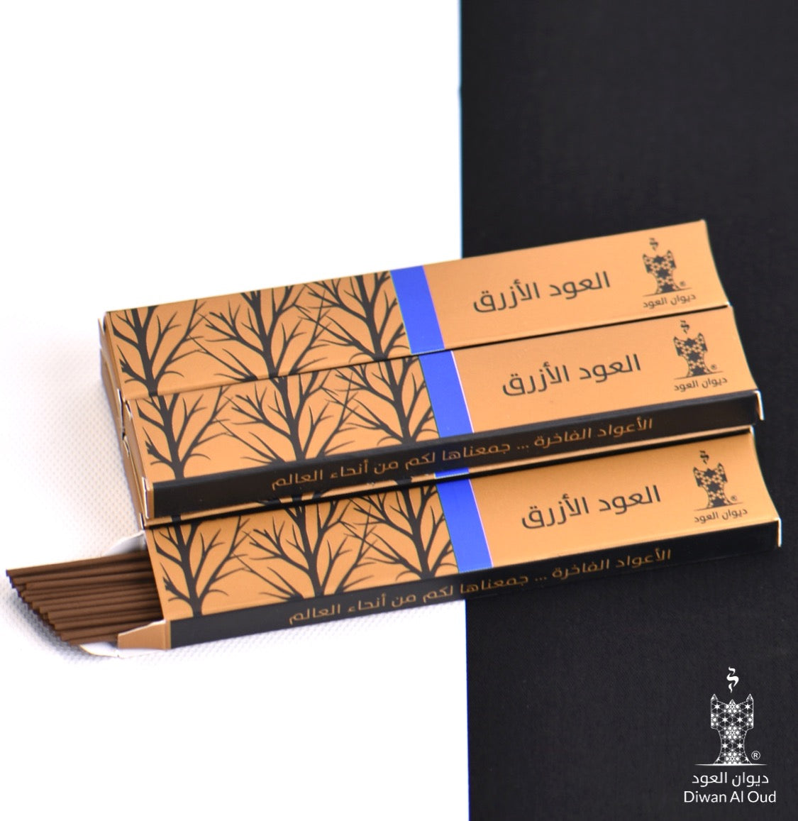 العود الأزرق (30 عود)