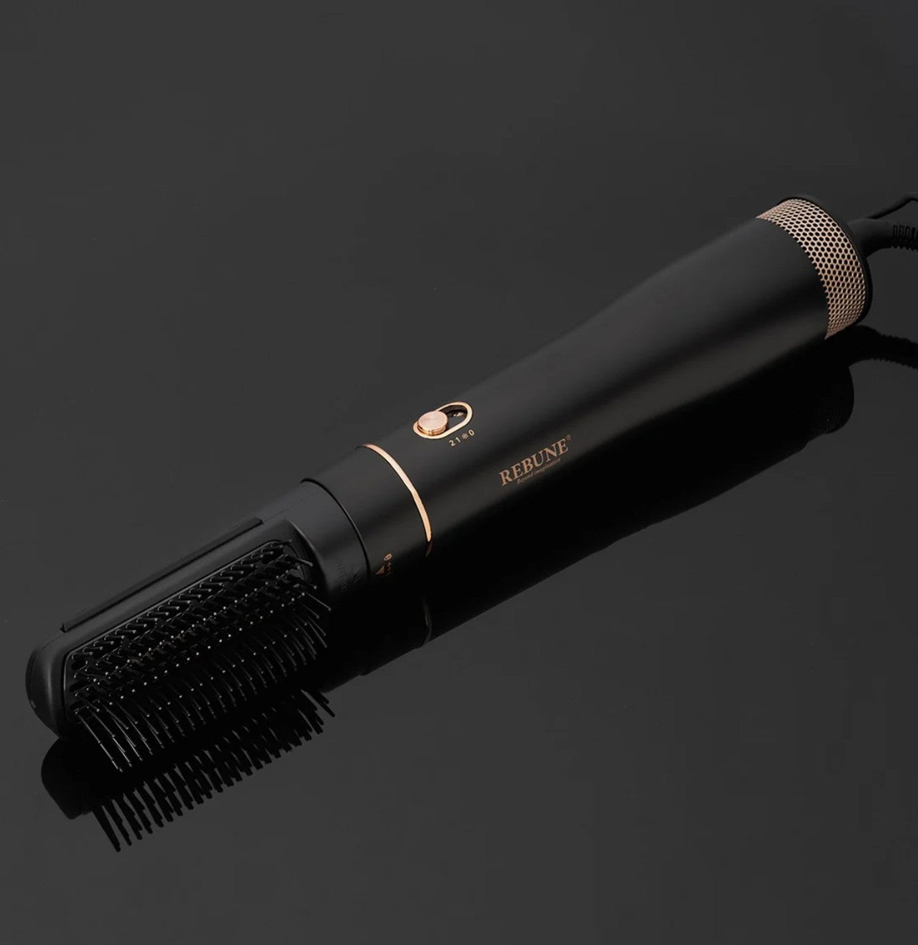 استشوار مصفف شعر بفرشة واحدة - 3 مستويات حرارة