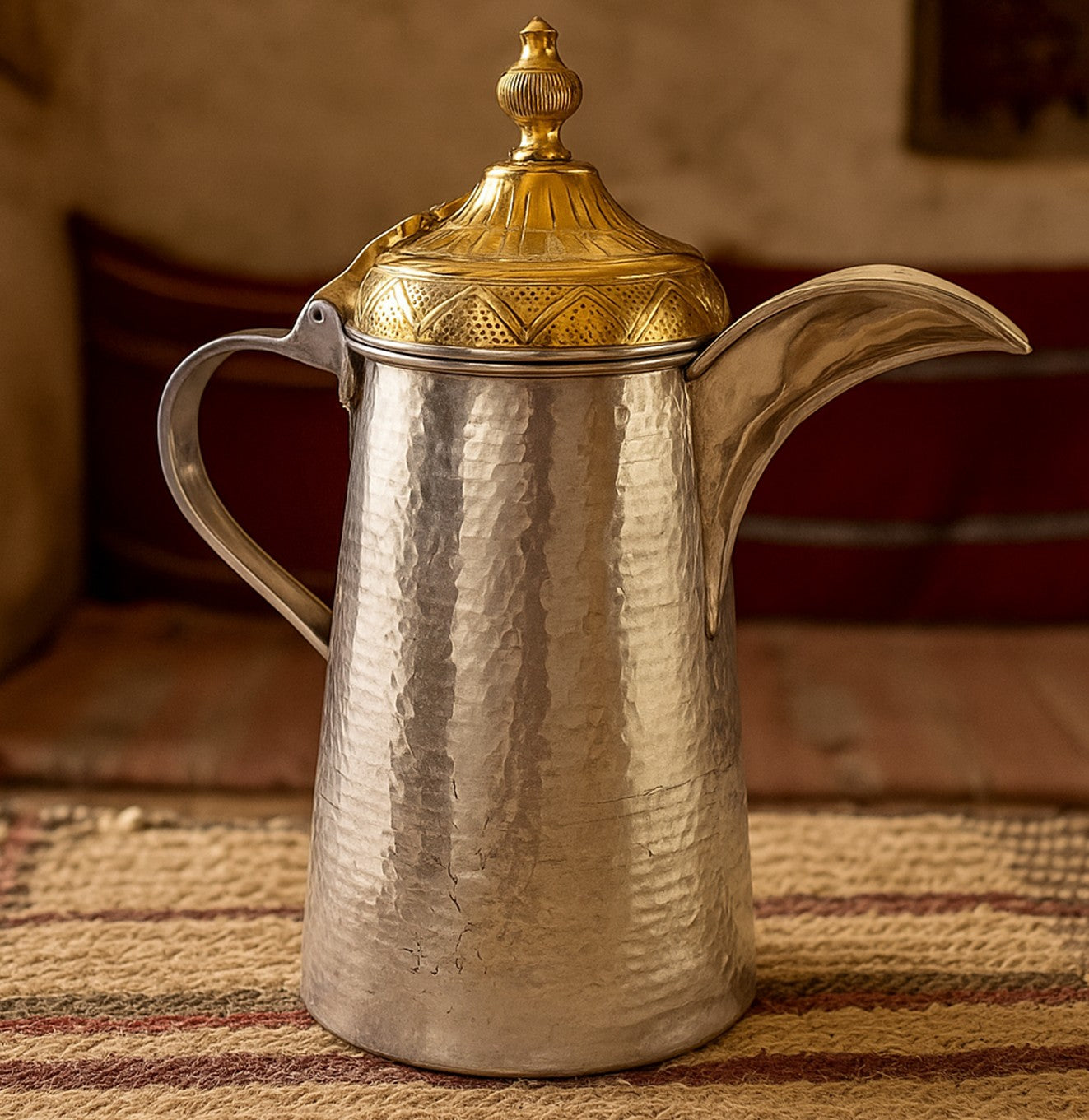 دلة قهوة نحاسية