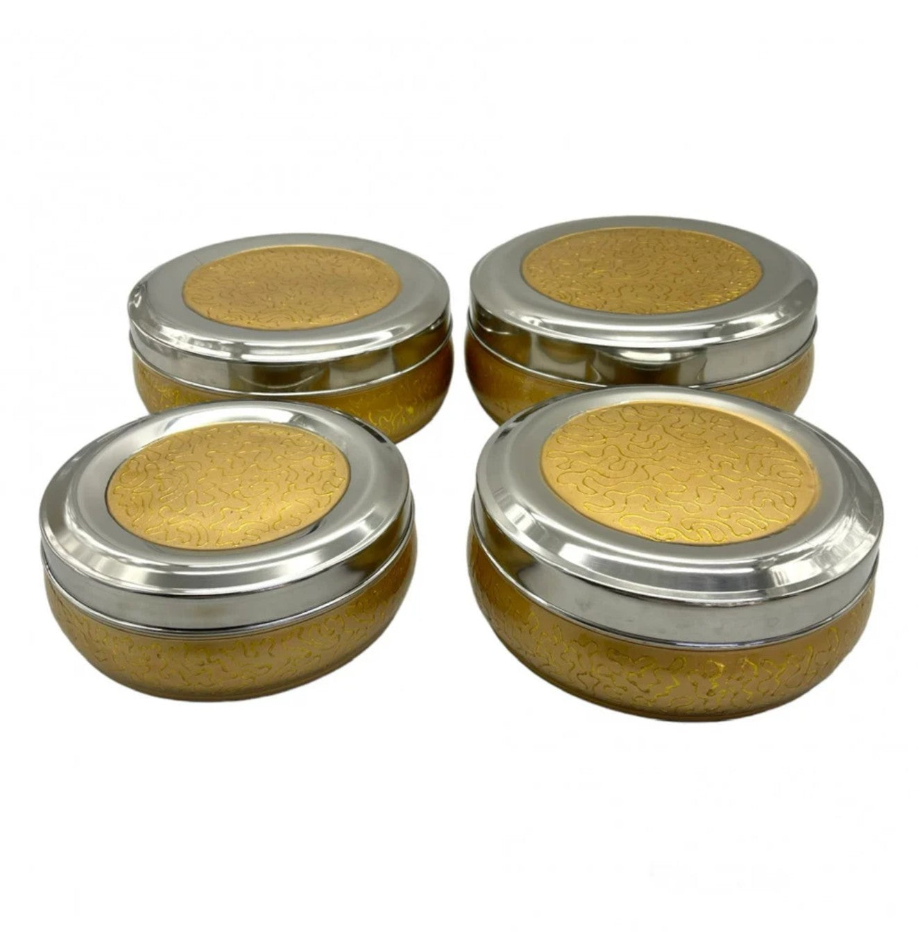 طقم مطبقيات استانلس ستيل – 4 قطع