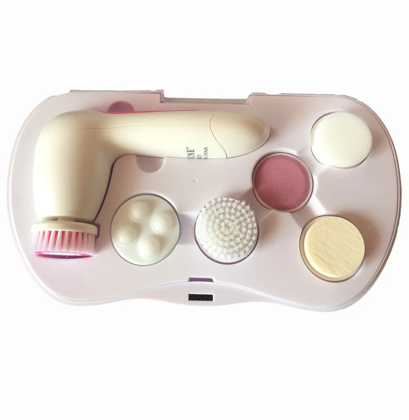 جهاز تنظيف الجلد 6 في 1 لاسلكي - 6 رؤوس تنظيف