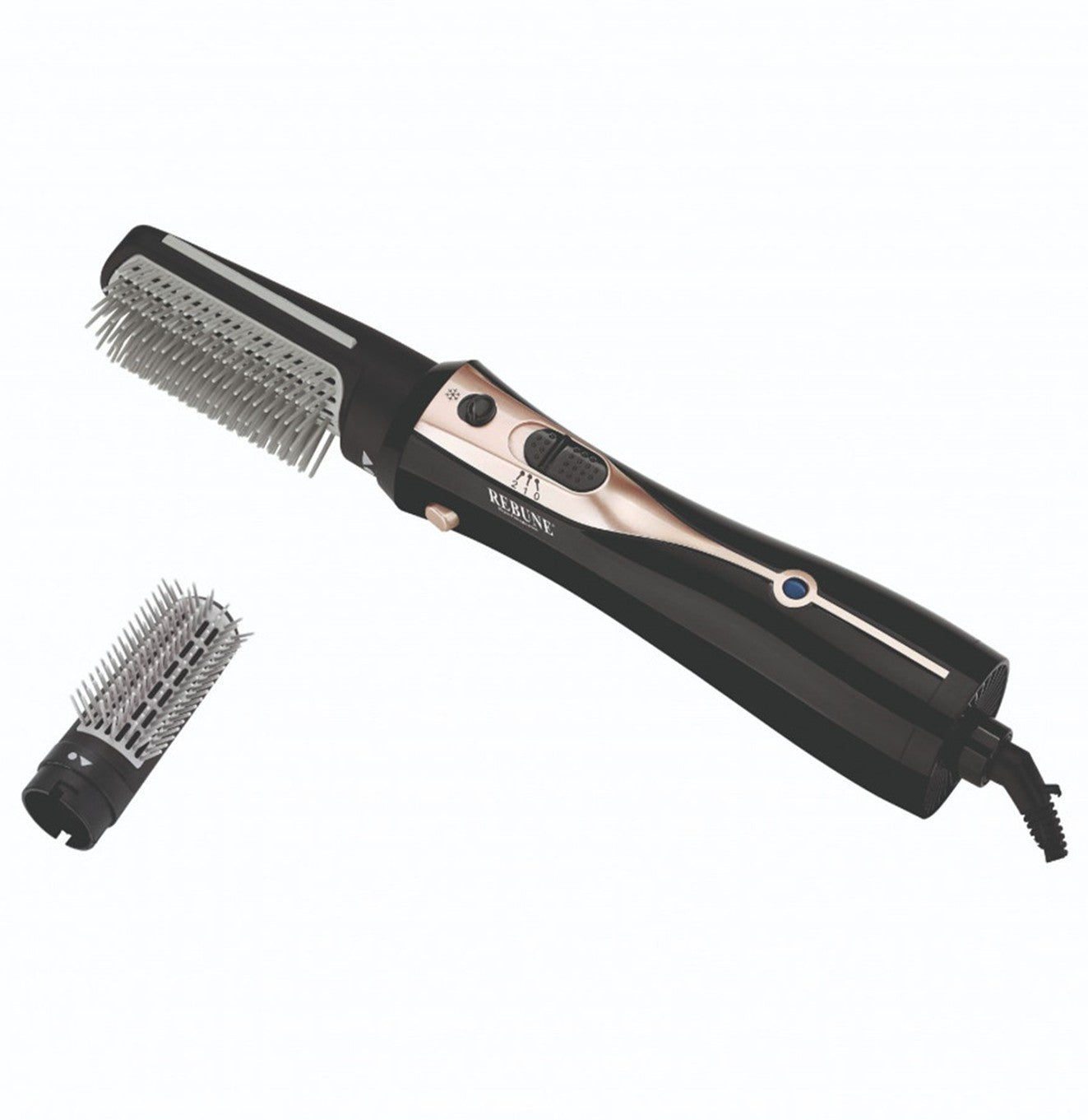 استشوار شعر بفرشة واحدة بتقنية الايونات