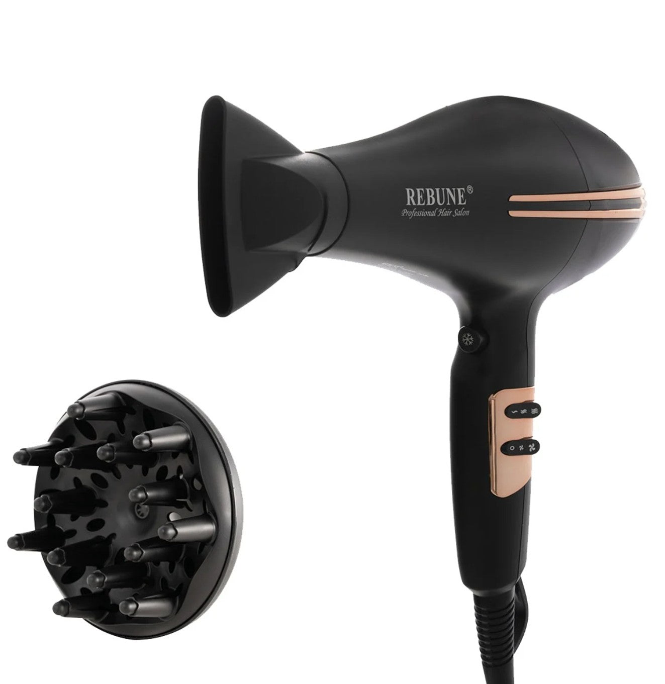 استشوار هوائي ومجعد شعر 2200 واط